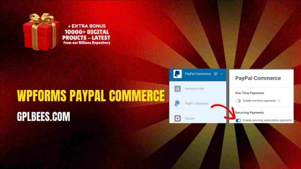 Wpforms Paypal Commerce At Best Price - Gpl Bees