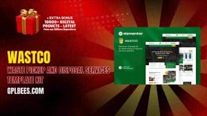 Wastco – Waste Pickup and Disposal Services Template Kit - Buy GPL 219 at Best Price