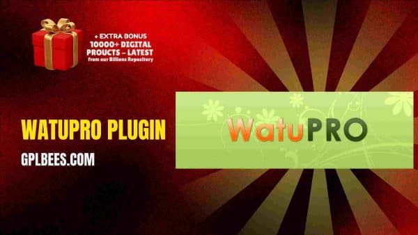 Watupro Plugin At Best Price - Gpl Bees