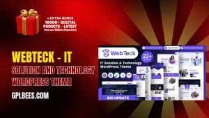 Webteck – IT Solution and Technology WordPress Theme - Buy GPL 98 at Best Price