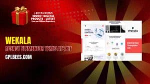 Wekala – Agency Elementor Template Kit - Buy GPL 220 at Best Price