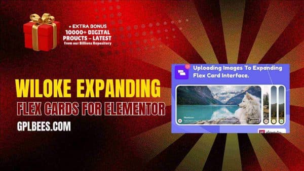 Wiloke Expanding Flex Cards For Elementor At Best Price - Gpl Bees