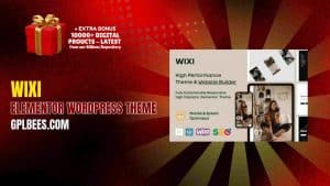 Wixi – Elementor WordPress Theme - Buy GPL 99 at Best Price