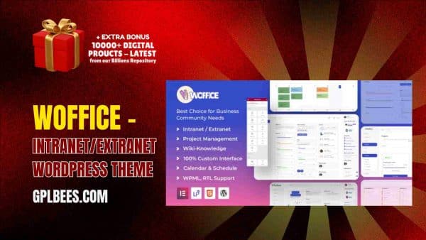 Woffice – Intranet/Extranet Wordpress Theme At Best Price - Gpl Bees