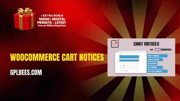 Woocommerce Cart Notices At Best Price - Gpl Bees