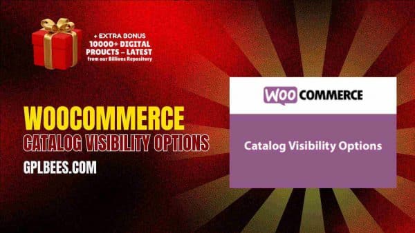 Woocommerce Catalog Visibility Options At Best Price - Gpl Bees