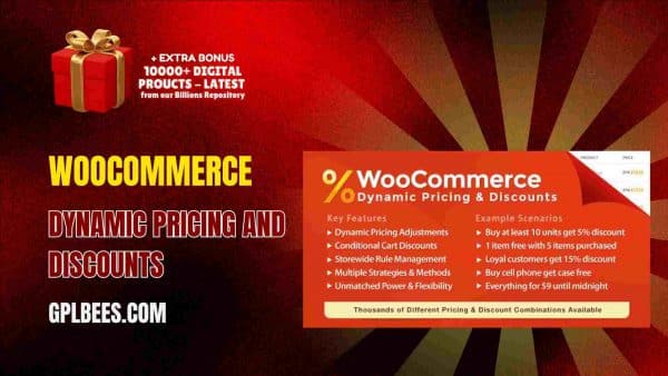 Woocommerce Dynamic Pricing And Discounts At Best Price - Gpl Bees