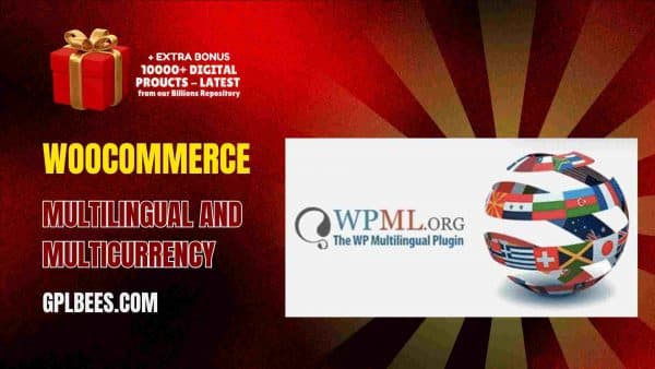 Woocommerce Multilingual And Multicurrency At Best Price - Gpl Bees
