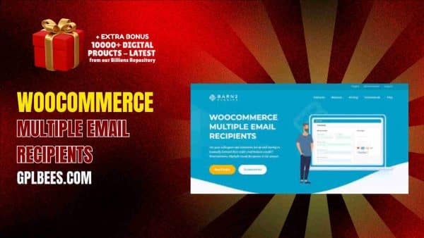 Woocommerce Multiple Email Recipients At Best Price - Gpl Bees