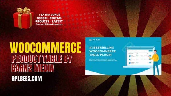 Woocommerce Product Table By Barn2 Media At Best Price - Gpl Bees