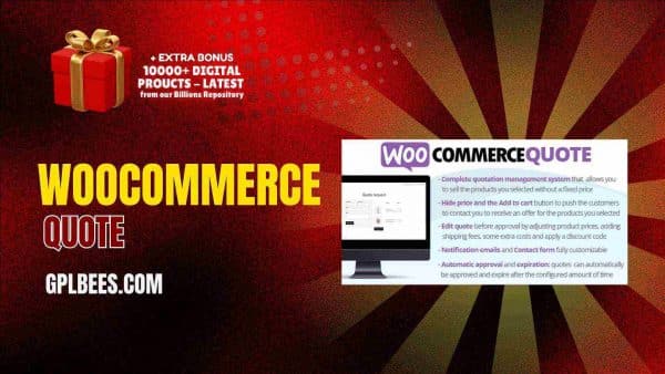 Woocommerce Quote At Best Price - Gpl Bees