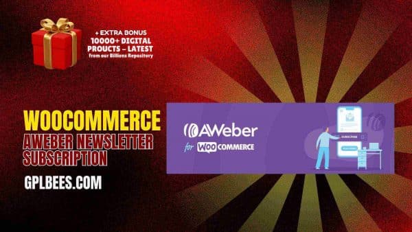 Woocoomerce Aweber Newsletter Subscription At Best Price - Gpl Bees
