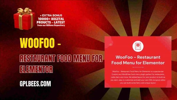 Woofoo – Restaurant Food Menu For Elementor At Best Price - Gpl Bees