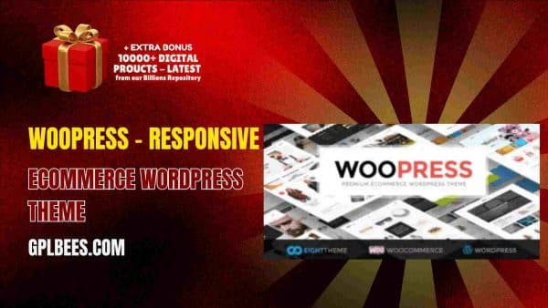 Woopress – Responsive Ecommerce Wordpress Theme At Best Price - Gpl Bees