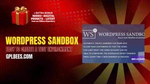 WordPress Sandbox – Easy To Create a Test Environment