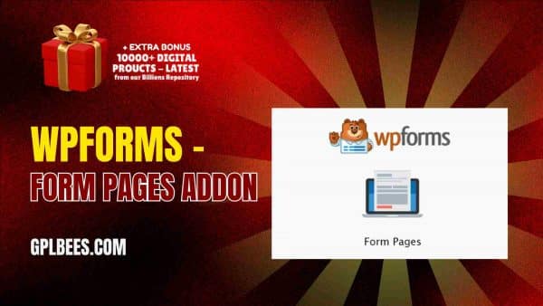 Wpforms – Form Pages Addon At Best Price - Gpl Bees