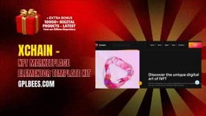 Xchain – NFT Marketplace Elementor Template Kit