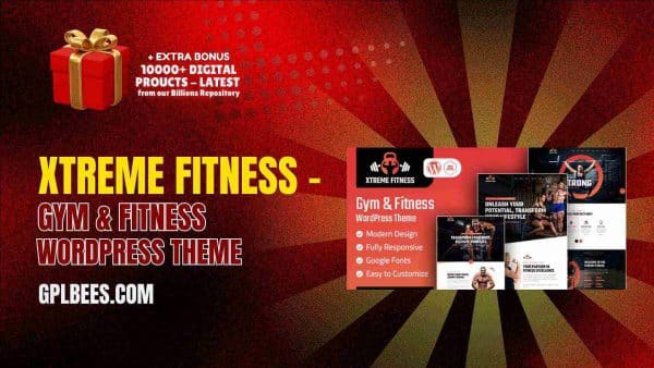 Xtreme Fitness  - Gym &Amp; Fitness Wordpress Theme At Best Price - Gpl Bees