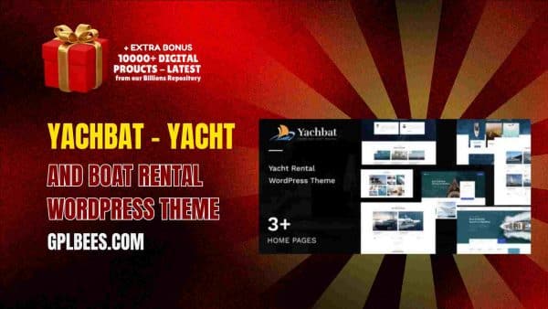 Yachbat – Yacht And Boat Rental Wordpress Theme At Best Price - Gpl Bees