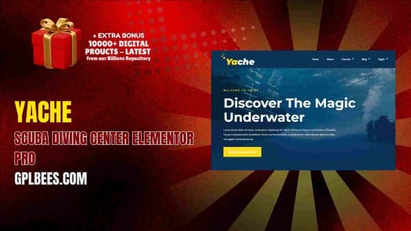 Yache – Scuba Diving Center Elementor Pro Template Kit At Best Price - Gpl Bees