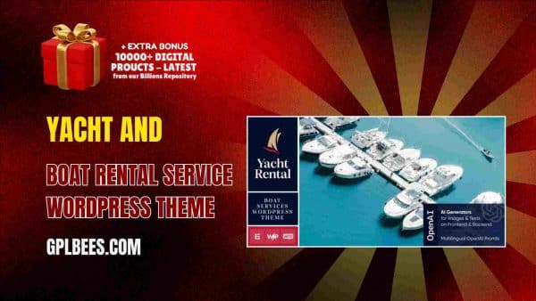 Yacht And Boat Rental Service Wordpress Theme At Best Price - Gpl Bees