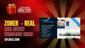 Zoner  - Real Estate WordPress Theme - Buy GPL 102 at Best Price