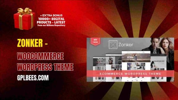 Zonker – Woocommerce Wordpress Theme At Best Price - Gpl Bees