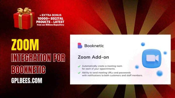 Zoom Integration For Booknetic At Best Price - Gpl Bees