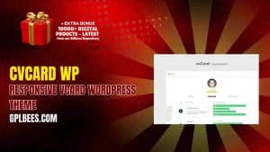 cvCard WP – Responsive vCard WordPress Theme - Buy GPL 58 at Best Price