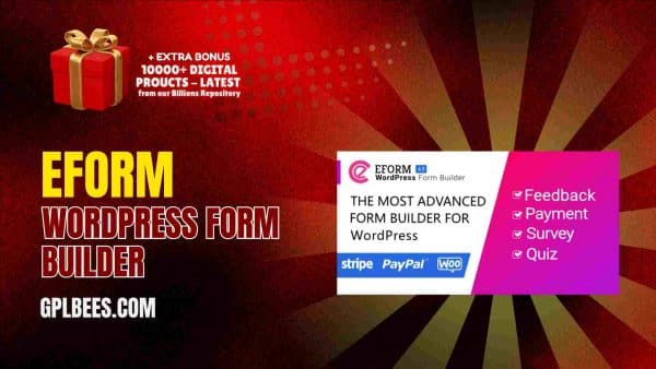 Eform Wordpress Form Builder At Best Price - Gpl Bees