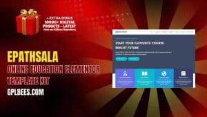 ePathsala – Online Education Elementor Template Kit - Buy GPL 67 at Best Price