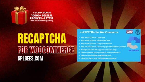 Recaptcha For Woocommerce At Best Price - Gpl Bees