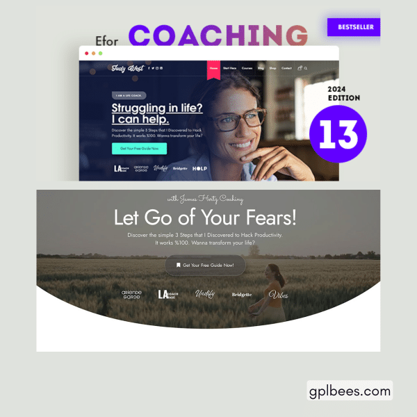 Efor - Coaching And Online Courses Wordpress Theme At Best Price - Gpl Bees