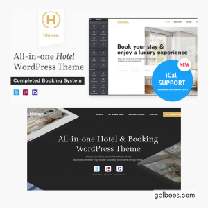 Himara - WordPress Hotel Theme - Buy GPL 27 at Best Price