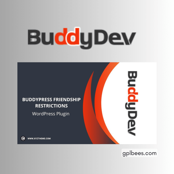 Buddypress Friendship Restrictions At Best Price - Gpl Bees