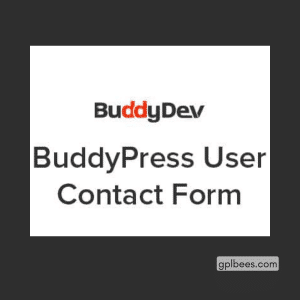 BuddyPress User Contact Form - Buy GPL 11 at Best Price