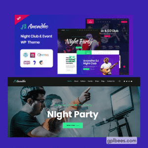 Anondho - Event WordPress Theme - Buy GPL 2 at Best Price