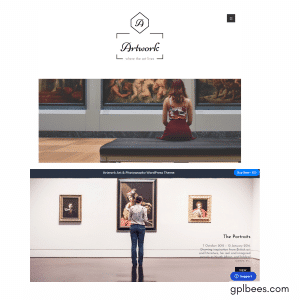 Artwork - Art Gallery WordPress Theme - Buy GPL 3 at Best Price