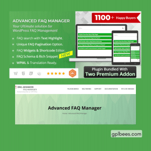 BWL Advanced FAQ Manager - Buy GPL 13 at Best Price