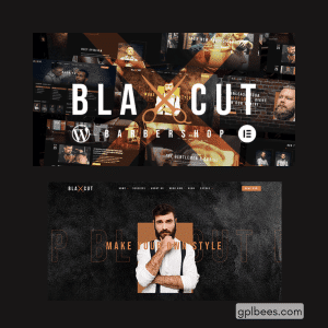 Blaxcut - Barbershop and Hair Salon WordPress Theme - Buy GPL 6 at Best Price