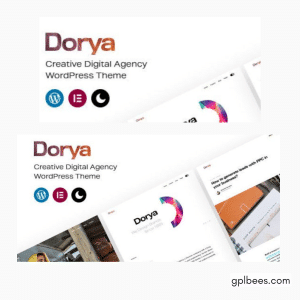 Dorya - Digital Agency and Portfolio Theme - Buy GPL 21 at Best Price