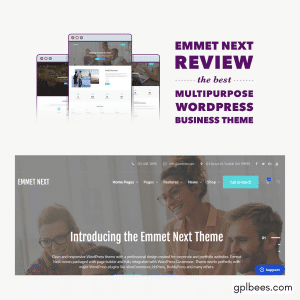 Emmet Next - WordPress Business Theme - Buy GPL 23 at Best Price
