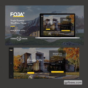 Foja | Single Property WordPress Theme - Buy GPL 27 at Best Price