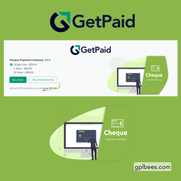 Getpaid Cheque Payment Gateway At Best Price - Gpl Bees