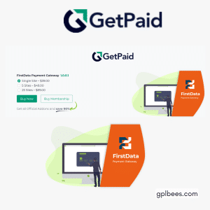 GetPaid First Data Payment Gateway - Buy GPL 32 at Best Price