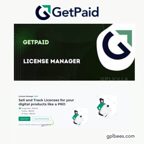 Getpaid License Manager At Best Price - Gpl Bees