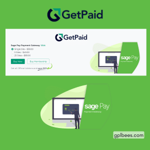 GetPaid Sage Pay Payment Gateway - Buy GPL 34 at Best Price