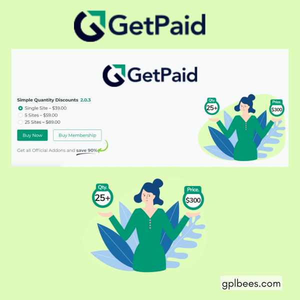 Getpaid Simple Quantity Discounts At Best Price - Gpl Bees