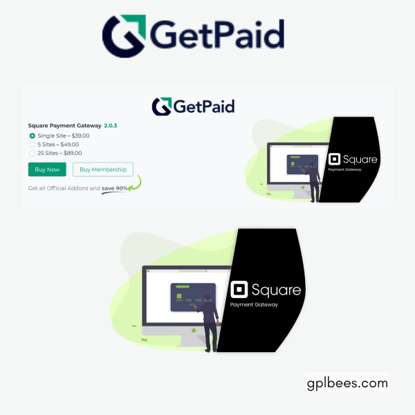 Getpaid Square Payment Gateway At Best Price - Gpl Bees