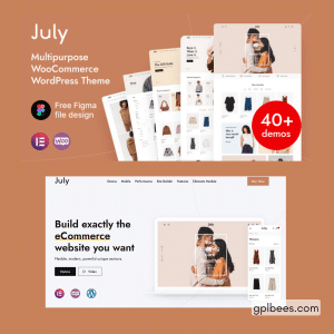 July - eCommerce WordPress Theme - Buy GPL 42 at Best Price